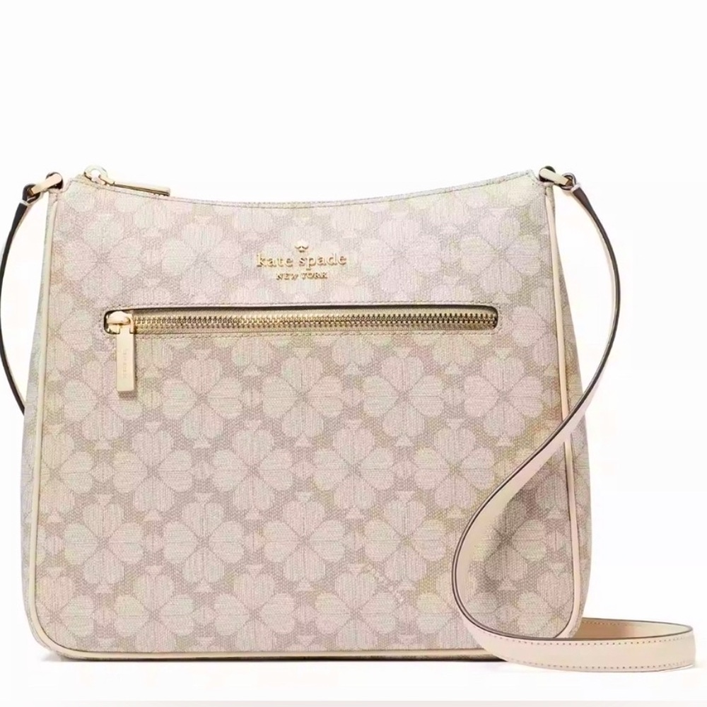 NWT♠️Kate Spade Flower Monogram Crossbody Bag
